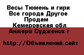 Весы Тюмень и гири - Все города Другое » Продам   . Кемеровская обл.,Анжеро-Судженск г.